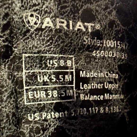 💙NEW! Ariat western leather boots - Picture 6 of 6